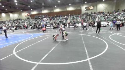 43 lbs Round Of 32 - Maddox Rodriguez, The Valley WC vs Ressler Schiess, Shootbox Rigby