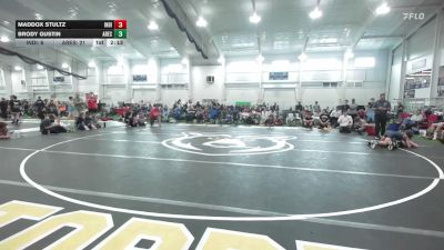 108 lbs Round Robin 3 - Maddox Stultz, Indiana Outlaws - MS vs Brody Gustin, Ares - Ms