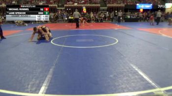 151 lbs Champ. Round 2 - Michael Rummel, Frenchtown Wrestling Club vs Lane Spencer, Malta Mustang Wrestling Club