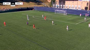 Replay: Duquesne vs Xavier | Sep 1 @ 3 PM