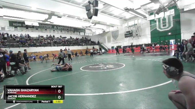 150 lbs Champ. Round 3 - Vahagn Ghazaryan, Burbank vs Jacob Hernandez ...