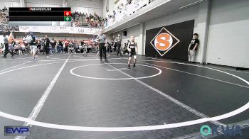 49 lbs Consi Of 4 - Jax Miller, HURRICANE WRESTLING ACADEMY vs James Duncan, Pin-King All Stars