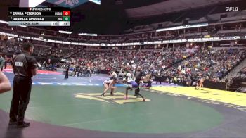 G120-4A Cons. Semi - Eruka Peterson, Walsenburg Jr/Sr High School Girls vs Daniella Apodaca, James Irwin Charter Girls