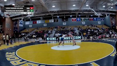 197 lbs 1st Place Match - John Parker-Wilson, Newberry vs Marvelous Rutledge, Lander