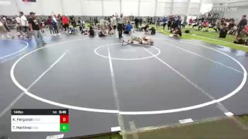 144 lbs 2nd Place - Kodi Ferguson, Desert Dogs WC vs Tony Martinez, East Valley WC