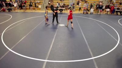 130 lbs 3rd Place Match - Keagan Edwards, IL vs Catalina Pacheco, IL