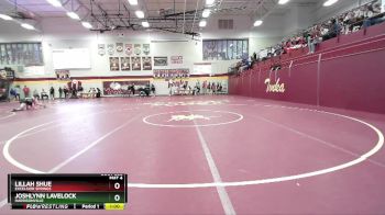 115 lbs Cons. Round 2 - Joshlynn Lavelock, HARRISONVILLE vs Lillah Shue, EXCELSIOR SPRINGS
