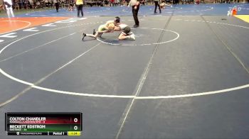 105 lbs Champ. Round 1 - Colton Chandler, Marshall/Lakeview/RTR vs Beckett Edstrom, Hastings