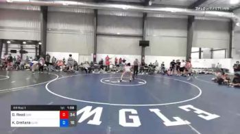 73 kg Prelims - Dylan Reed, Easton Gold Medal vs Kevin Orellana, Gunston Wrestling Club