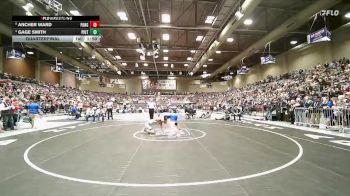 1A 165 lbs Quarterfinal - Archer Ward, Panguitch vs Gage Smith, Piute