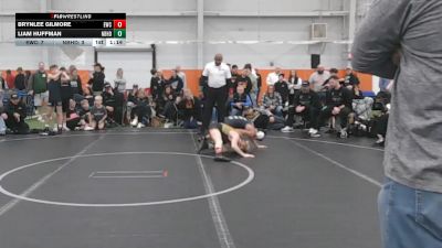 84 lbs Round 4 (10 Team) - Liam Huffman, Neighborhood Wrestling vs Brynlee Gilmore, Empyre WC