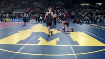 4A 113 lbs Cons. Round 2 - Elijah White, Fruitland vs Gage Giles, Kimberly