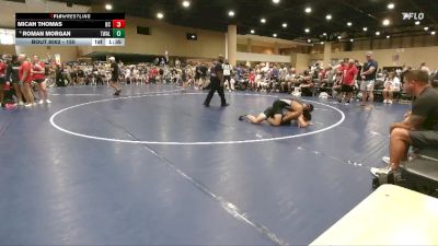 150 lbs Champ. Round 1 - Micah Thomas, Black Creek vs Roman Morgan, Trojan Wrestling Academy LLC