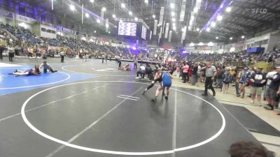 165 lbs Semifinal - Vivienne Combee, No Team vs Emily Franzen, Fruita Middle School