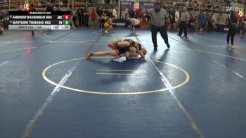 136 lbs Quarterfinal - Matthew Tomaino NE3, Prestige Worldwide vs Andrew Baughman SE5, Ascent Wrestling Club