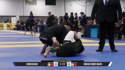 Vinicius Gomes Inacio vs Edwin Ocasio 2026 Pan IBJJF Jiu-Jitsu No-Gi Championship