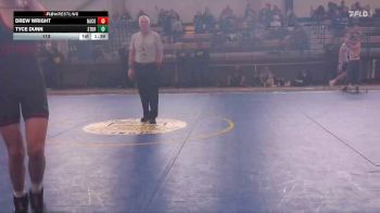 113 lbs Drew Wright, Natrona County vs Tyce Dunn, Sturgis Brown