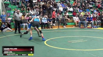 113 lbs Quarterfinal - Aiden Ohl, Ontario High School vs Xavier Pollard, Louisville