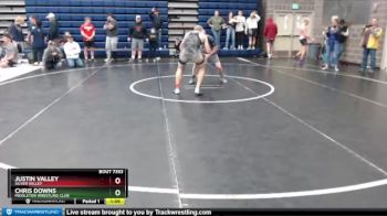 160/170 Round 5 - Justin Valley, Silver Valley vs Chris Downs, Middleton Wrestling Club