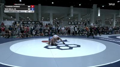 86 lbs Champ. Round 3 - Carson Thomas, Indiana RTC vs Dan Rella, Jr., Dragon Wrestling Club