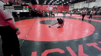 165 lbs Cons. Round 7 - Ronin Haran, Chicago (MARIST) vs Gage Gross, MILTON (WI)