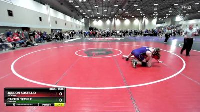 190B Champ. Round 1 - Carter Temple, Kearney vs Jordon Sostillio, Jackson