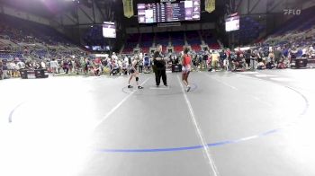 100 lbs Cons 16 #2 - Joslyn Johnson, Florida vs Alicia Hansen, Utah
