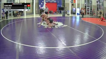 157 lbs Cons. Round 2 - Ian Tutty, West Linn vs Cade Hert, Battle Ground