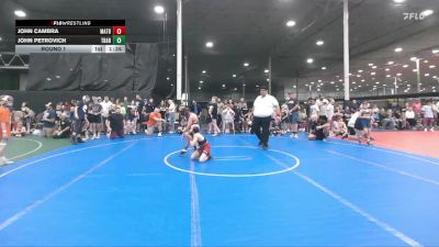 68 lbs Round 1 - John Cambra, Mat Assassins Black vs John Petrovich, Team Barracuda