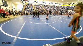 46 lbs Rr Rnd 2 - Skylin Hart, Kiefer Youth Wrestling Club vs Edith Shimonek, Pawhuska