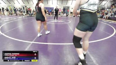 190 lbs Round 2 (10 Team) - Hayleen Martinez, Sudden Victory vs Attie Lobberecht, Rocket Wrestling