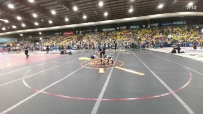 60 lbs Champ. Round 1 - Warren Mayes, Laurel Matburners vs Bo Johnson, Zimmerman Wrestling Club