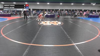 118 lbs Consi Of 8 #2 - Presley Beard, KS vs Kendal Haynie, FL