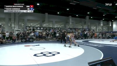 70 kg Champ. Rd Of 64 - Easton Broxterman, West Point Wrestling Club vs Travis Cardenas, Southwest Wrestling Academy