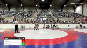 190 lbs Semifinal - Jamorrie Cole, Georgia vs Luke Thompson, Georgia