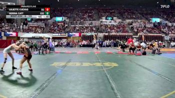 G - 105 lbs Quarterfinal - Juliette Cuevas, Flathead (Kalispell) Girls vs Serina Catt, Billings Senior High School Girls