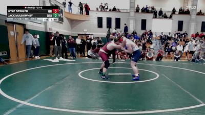 215 lbs Round Of 32 - Kyle Deshler, Pembroke vs Jack Muldowney, Sharon