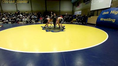 218 lbs Consi Of 16 #2 - Asa Goff, Newport Harbor vs Ross Cinfel, Clovis North