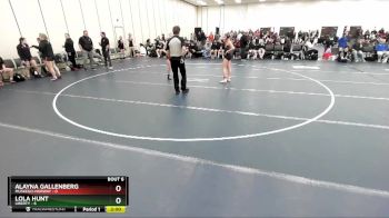 118 lbs Round 3 (4 Team) - Lola Hunt, Liberty vs Alayna Gallenberg, Muskego-Norway