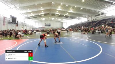 126 lbs Round Of 32 - Brody Sloat, Riverside Rascals vs Kasen Thach, Eastvale Elite WC