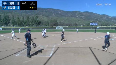 Replay: English - Sonoma State vs CSUSB - DH - 2025 Sonoma State vs CSUSB - DH | Mar 21 @ 1 PM