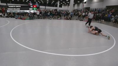 100 lbs Champ. Rd Of 32 - Josiah Zellers, Open Mats Wrestling Club vs Kamdyn Smith, F-5 Grappling