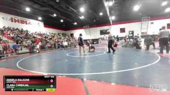 170 lbs Quarterfinal - Clara Carbajal, Western vs Angela Salazar, Santa Ana