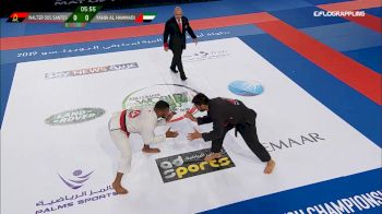 Walter Dos Santos vs Yahia Al Hammadi Abu Dhabi World Professional Jiu-Jitsu Championship