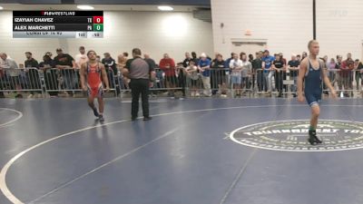 120 lbs Consi Of 16 #2 - Izayiah Chavez, TX vs Alex Marchetti, PA