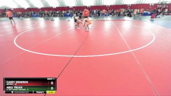 120 lbs Round 3 (6 Team) - Casey Sisneros, Bemidji vs Niko Truax, IL Top Dawgs-ORANGE