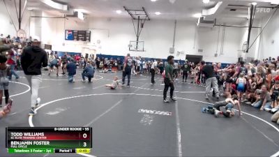 55 lbs Quarterfinal - Benjamin Foster, Full Circle vs Todd Williams, KC Elite Training Center