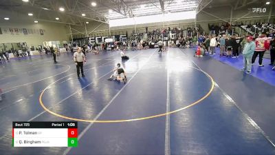 87 lbs Cons. Round 3 - Pace Tolman, Skyline High School vs Quentin Bingham, Pleasant Grove Jr. High