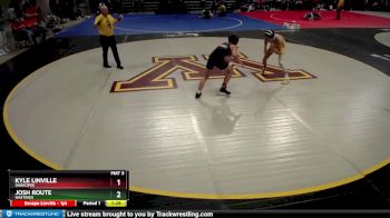 145 lbs Champ. Round 1 - Josh Route, Hastings vs Kyle Linville, Shakopee