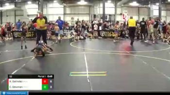 52 lbs Round 3 (6 Team) - Channing Bowman, Pomona Elite vs Kaiden Galindez, Backyard Brawlers